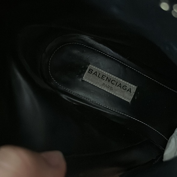 Balenciaga | Suede Slash bootie - Picture 8 of 8